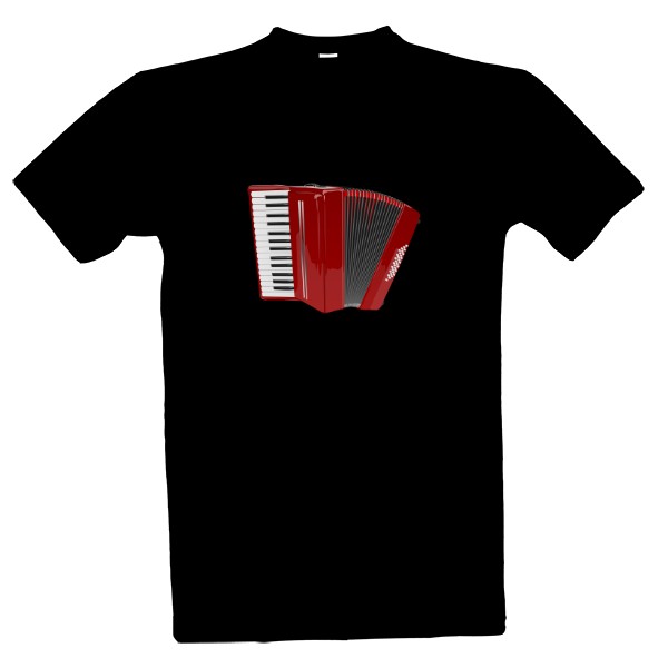 Tričko s potiskem Akordeon