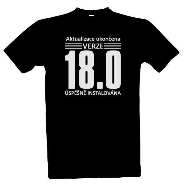 Aktualizace ukončena - Verze 18.0, zletilost, plnoletost