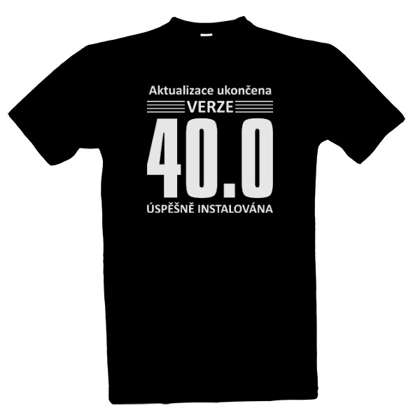 Aktualizace ukončena - Verze 40.0 let