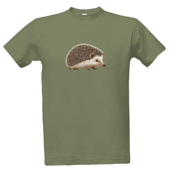Tričko s potiskem Ježek